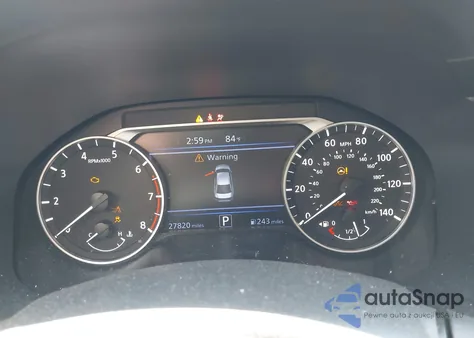 2019 Nissan Altima 2.5 Sv z USA, uszkodzony, nr VIN 1N4BL4DV6KC166236